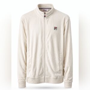 FILA Men's O-Fit Velour Track Jacket.